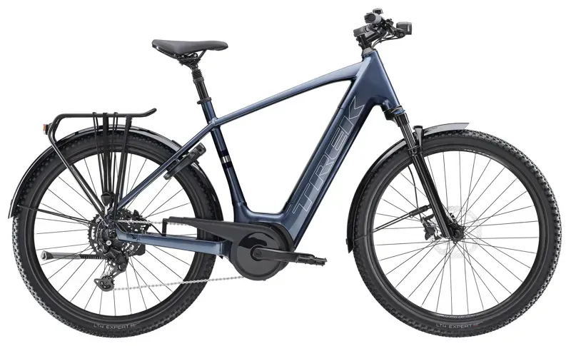 Trek Verve+ 4 545Wh Electric Hybrid Bike in Galactic Grey