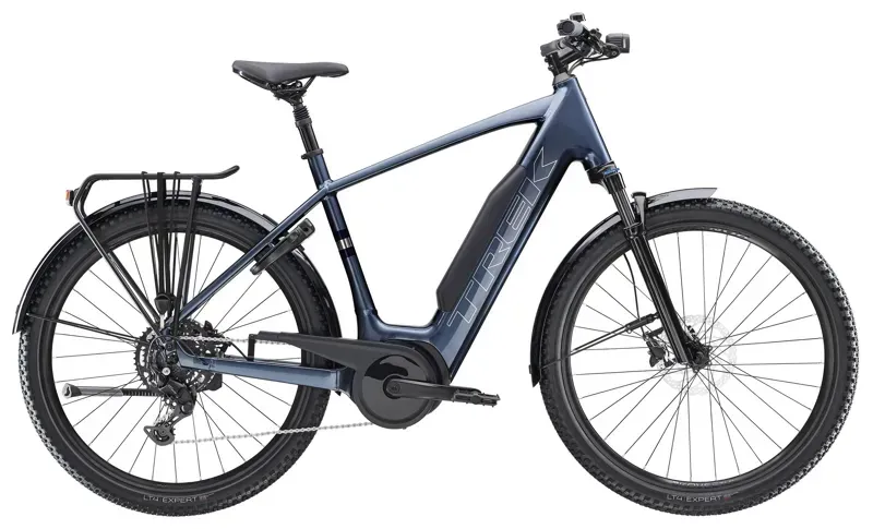 Trek Verve+ 4 725Wh Electric Hybrid Bike in Galactic Grey