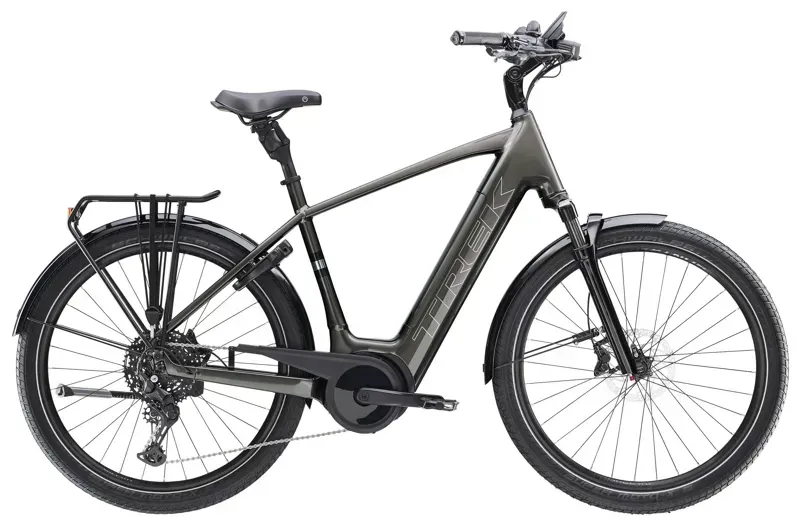 Trek Verve+ 5 545Wh Electric Hybrid Bike in Mercury