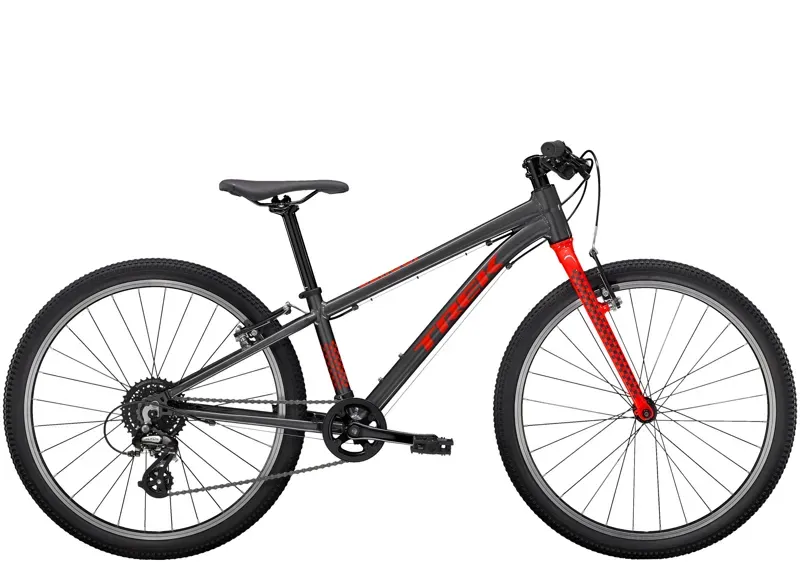 Trek Wahoo 24 Hybrid Kids Bike in Grey