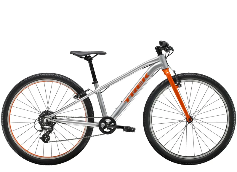 Trek Wahoo 26 inch Wheel Kids' Bike in Silver